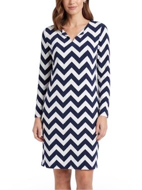 XS Madderson London Stripe Black and White Midi Dress Women’s